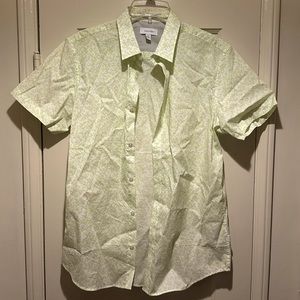 Men’s M Calvin Klein Short Sleeve Button Up
